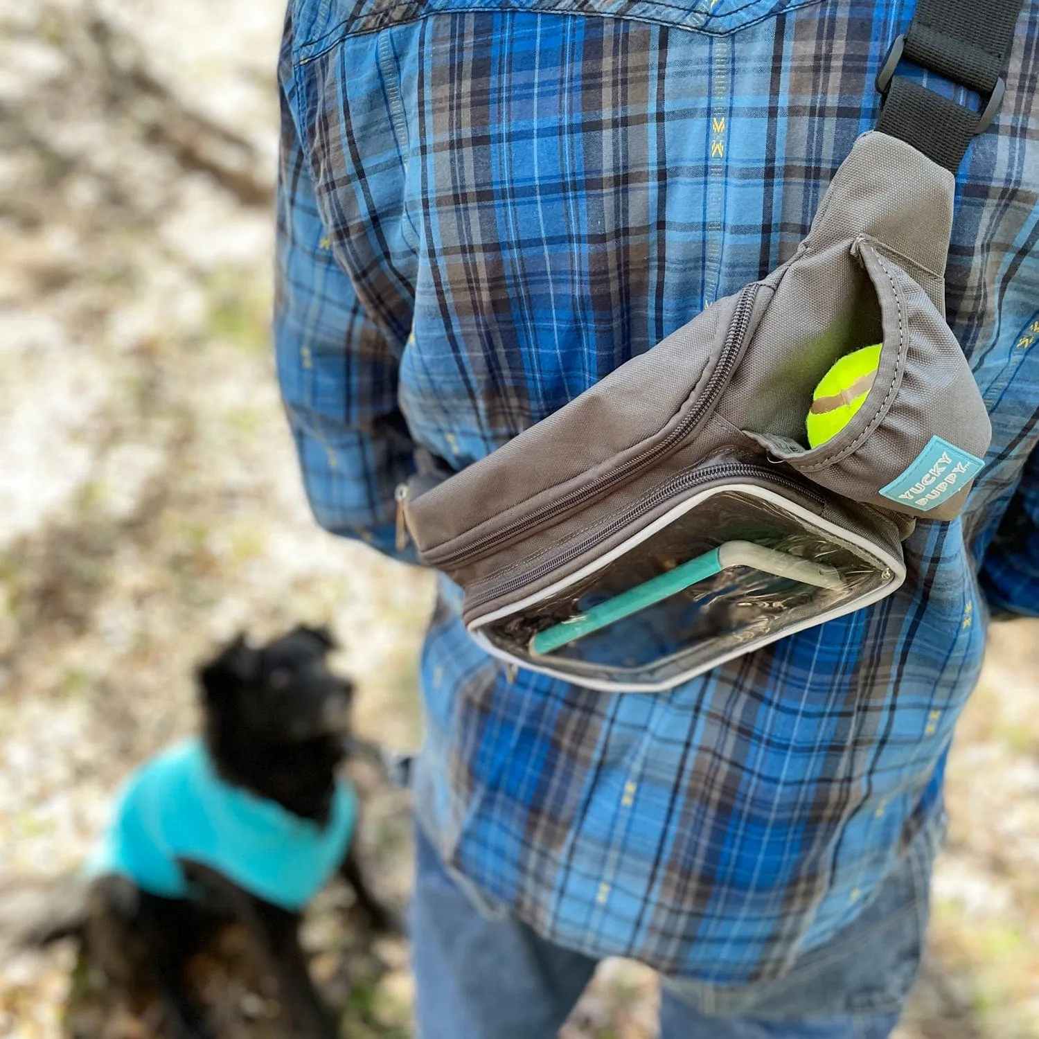 YUCKY PUPPY Dog Walking Fanny Pack